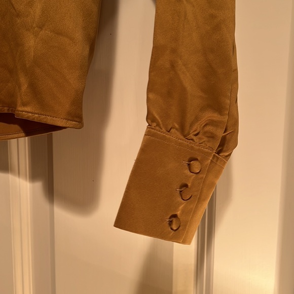 Sincerely Jules button up blouse size small - Picture 2 of 7